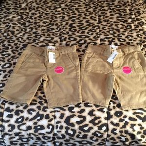 SOLD Uniform shorts Khaki 6 Slim